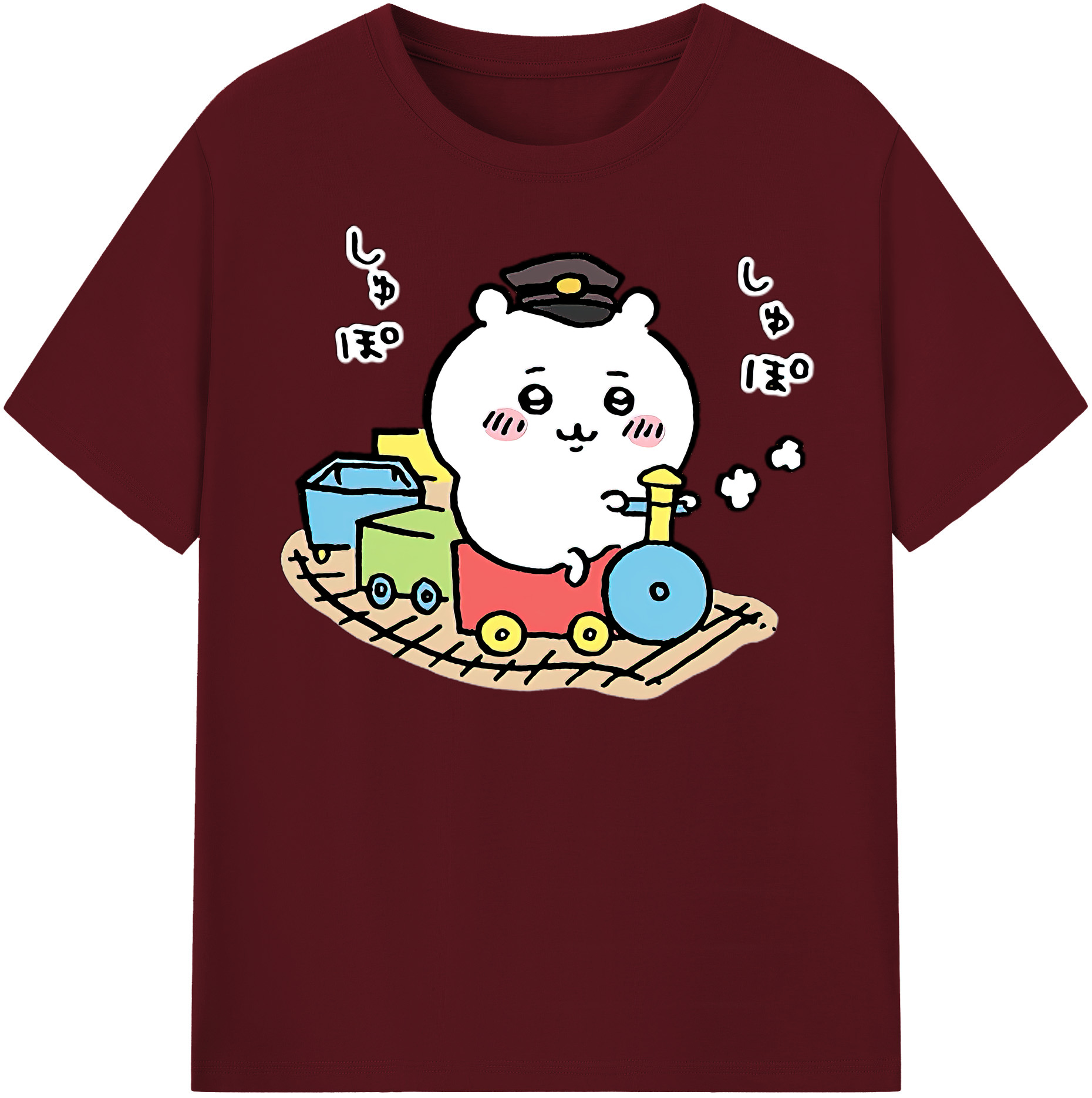 （画像用） ちいかわ ちいかわ Chii-kawa chiikawa 綿100％半袖Tシャツ（フロントプリント）